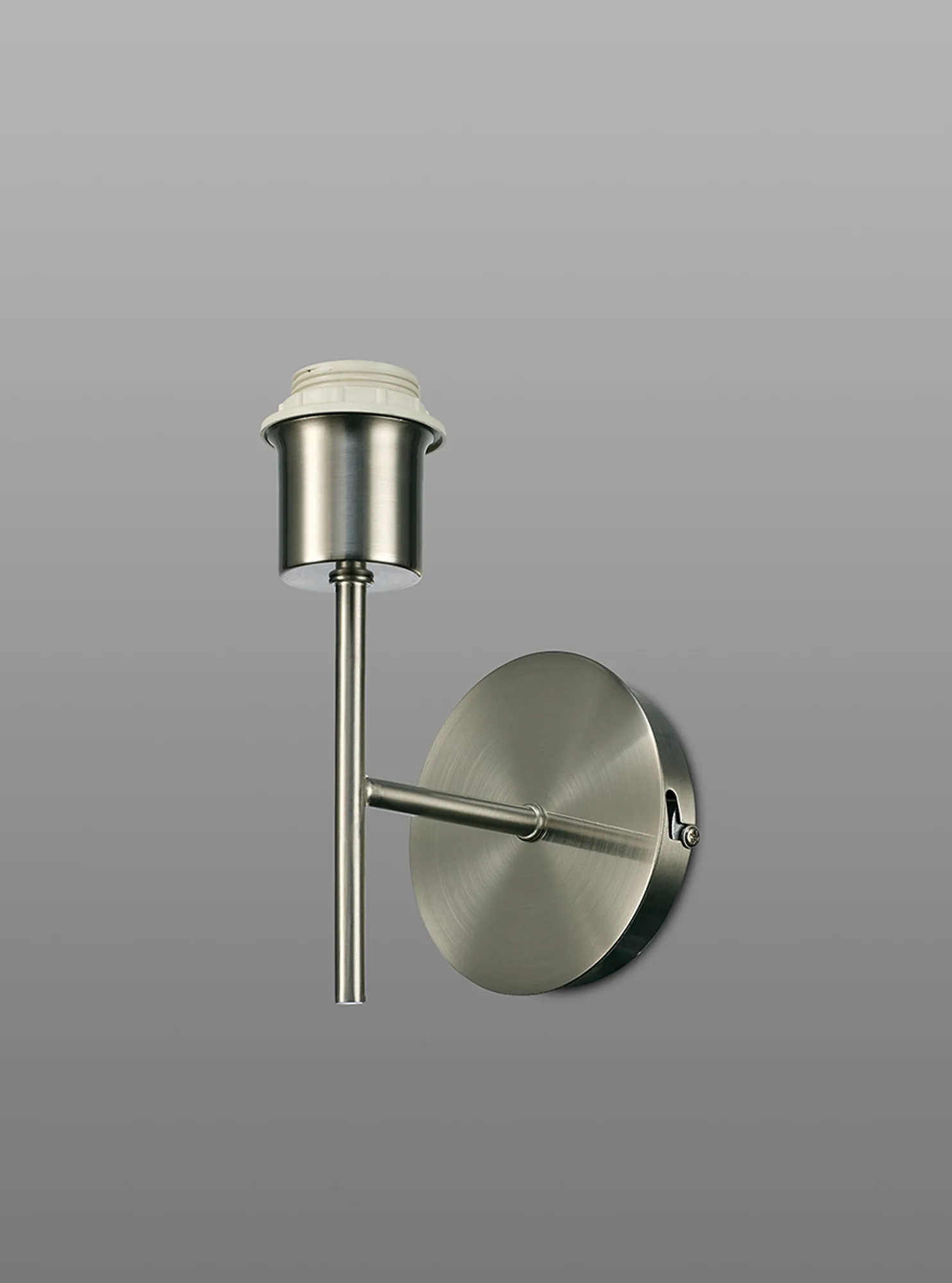 Carrie Satin Nickel Wall Lights Deco Armed Wall Lights Carrie Satin Nickel Wall Lights Deco Armed Wall Lights